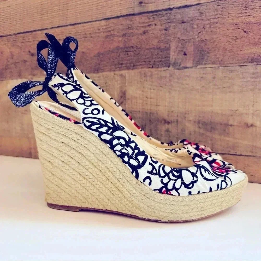 Coach Poppy Maritza Espadrille Wedges